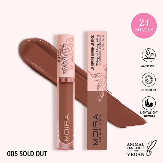 Lip Divine Liquid Lipstick (010, Rogue)