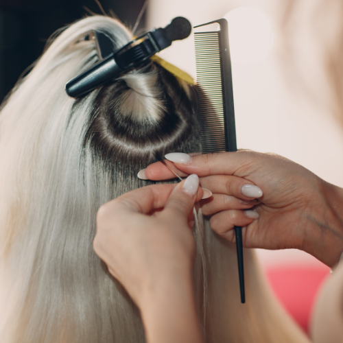 I tip extensions application