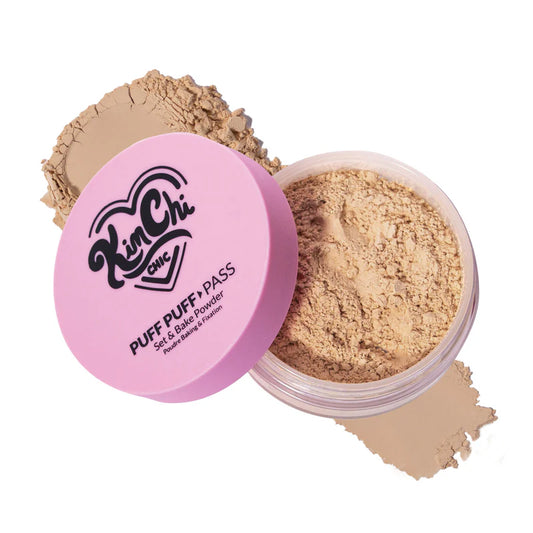 Kimchi PUFF PUFF PASS SET & BAKE POWDER (04 Peachy)